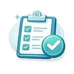 Icon für Checkliste